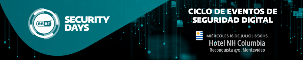 Banner Evento ESET Security Days